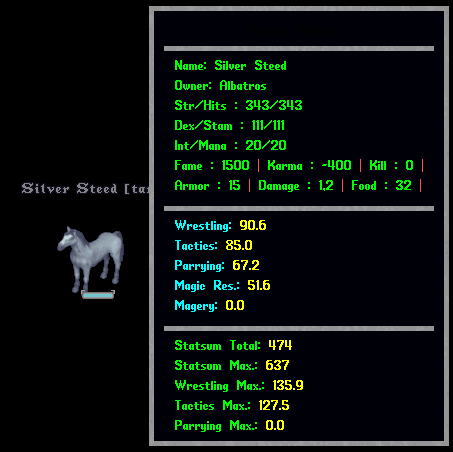 Silver Steed